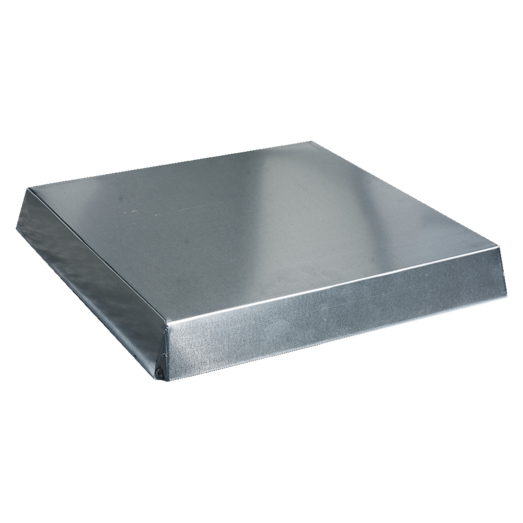 Couvercle métallique pour ruche 3 cm - 535x535x60 - conique